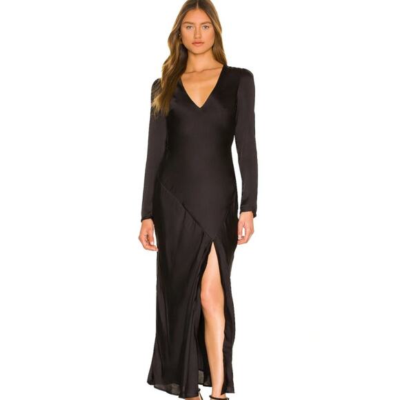 Bardot Lisette Maxi Dress in Black NWT Size Small - Picture 1 of 3